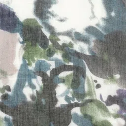 Style Quotient Purple & White Printed Stole image 4