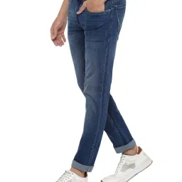 Allen Solly Blue Skinny Fit Jeans image 3