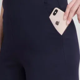 FableStreet LivIn Wide Leg Mid-Rise Parallel Trousers image 5