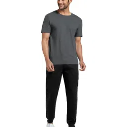 XYXX Grey & Black T-Shirt & Joggers Set image 1