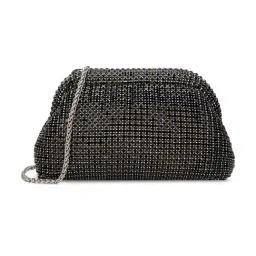 LAVIE LUXE Black Embellished Small Frame Clutch-picture-13