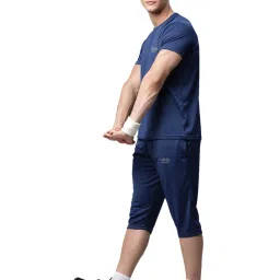 Vimal Jonney Multicolor Slim Fit Capris  - Pack of 3 image 5