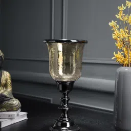 Pure Home and Living Black Glass Textured Hurricanes-picture-39