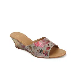 Carlton London Printed Party Wedge Sandals image 3