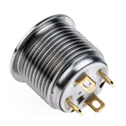 RS PRO Illuminated Push Button Switch Momentary 16 mm Cutout SPST White LED 36 V DC, 1759210 image 5