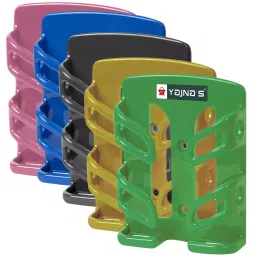 YAJNAS Wall Mounted ABS Plastic Universal Compatibility Mobile Phone Holder Non Breakable Pack of 10 image 2