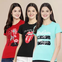 Metronaut Women Typography 3 T-shirt-image-85