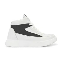 knoos Men Colourblocked High-Top Sneakers image 5