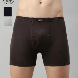 Dixcy Scott Originals Multicolor Cotton Trunks - Pack of 3 image 1