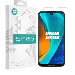 Sprig Tempered Glass Guard for Motorola G7 (Pack of 1) image 1
