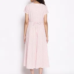 Aurelia Peach Regular Fit Kurta image 2