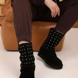 Saint G Women's Estrella Black Booties image 1