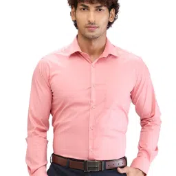 Park Avenue Pink Slim Fit Shirt image 1