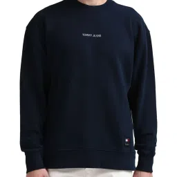 Tommy Hilfiger Navy Logo Regular Fit Sweatshirt image 1