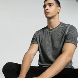 Puma Studio Mineral Gray Regular Fit Sports T-Shirt image 1