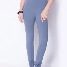 Dollar Missy Blue Cotton Leggings-picture-31