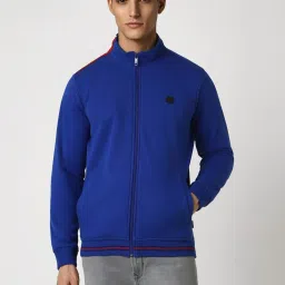 Van Heusen Blue Regular Fit Sweatshirt image 1