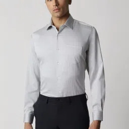 Van Heusen Grey Regular Fit Shirt image 1
