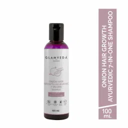 Glamveda Onion 7 In One Ayurvedic Hair Growth Shampoo - 100 ml-picture-16