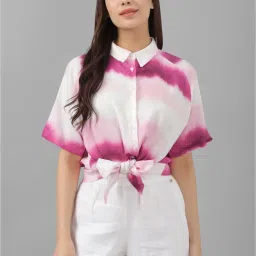 Allen Solly Multicolor Tie - Dye Shirt image 1