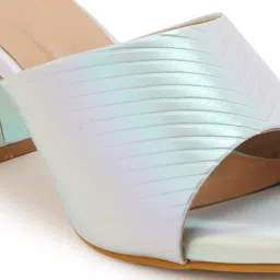 Scentra Women's Blue Casual Sandals image 4