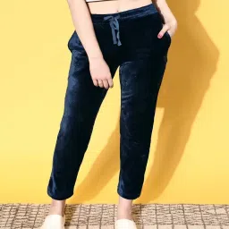 Sweet Dreams English Navy Plain Lounge Pants image 1