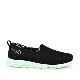 Campus Women's FLYWALK-PRO Black Walking Shoes image 1