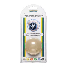 AS ONE Hand Exerciser Ball 10 Series Thermoplastic Elastomer Tan, 10-1490 image 3