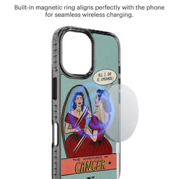 DailyObjects Quirky Printed iPhone 16 Plus Back Case Mobile Accessories image 3