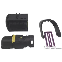 AMP - TE CONNECTIVITY RECTANGULAR POWER HOUSING, SOCKET, CABLE, 284742-1-picture-43