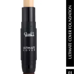 Glam21 Ultimate Cover Foundation 01 Vanilla Twist - 8 gm image 1