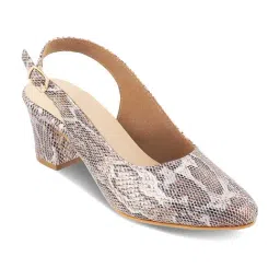 Tresmode Women's Champagne Back Strap Sandals-picture-29