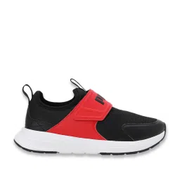 Puma Kids Black & Red Casual Sneakers image 1