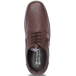 Red Chief Men's Brown Derby Shoes image 3