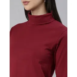 Kryptic Maroon Cotton T-Shirt image 5