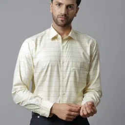 Cantabil Lemon Cotton Regular Fit Checks Shirt image 1
