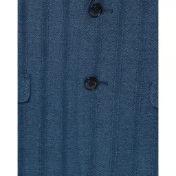 louis philippe Van Heusen Orange Full Sleeves Mock Collar Jacket image 4