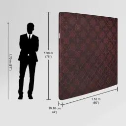 Godrej Interio Insignia SP Brown Pu Foam Queen Bed Mattress image 3