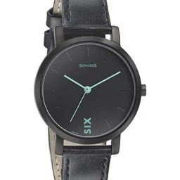 Sonata Women Play Collection Leather Straps Analogue Watch NR8164NL01-picture-33
