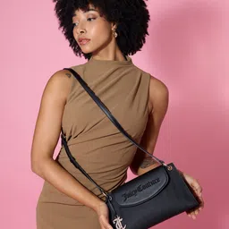 Juicy Couture Textured PU Structured Shoulder Bag-picture-42
