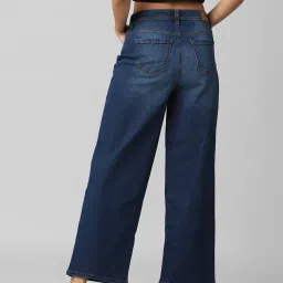 Only Blue Wide High Rise Jeans image 2