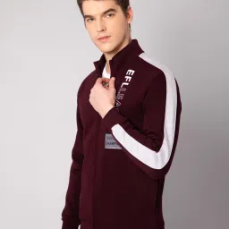 Cantabil Wine Regular Fit Printed Sweatshirt image 3