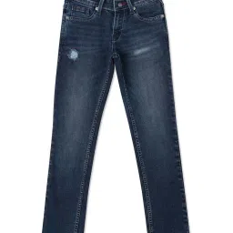 Pepe Jeans Kids Blue Distressed Jeans image 1