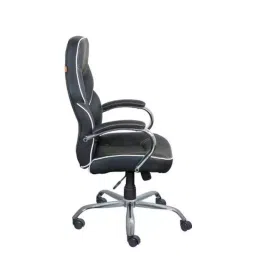 Sunview 150 kg Weight Capacity Black Body Line High Back Revolving Chair with Adjustable Height image 2