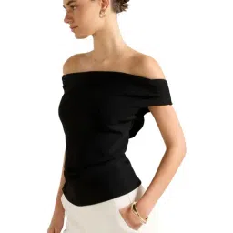 forever new Somer Crepe Bardot Top image 3