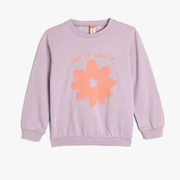 Koton Girls Floral Printed Sweatshirt-picture-11