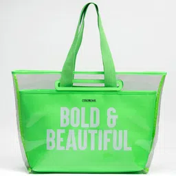 Colorbar Bold & Beautiful Typography Printed Tote Bag image 1