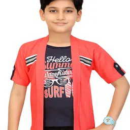 BAESD Boys Classic Opaque Printed Casual Shirt-picture-45