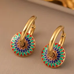 BLACKBOX Gold-Plated Enamelled Jewellery Set image 2