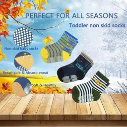 Teri Beri Kids-Unisex Wool Blend Socks image 4
